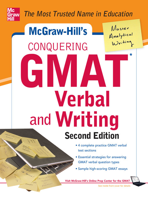 Title details for McGraw-Hills Conquering GMAT Verbal and Writing by Doug Pierce - Available